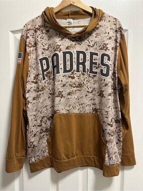 San Diego Padres Military Night Hoodie M